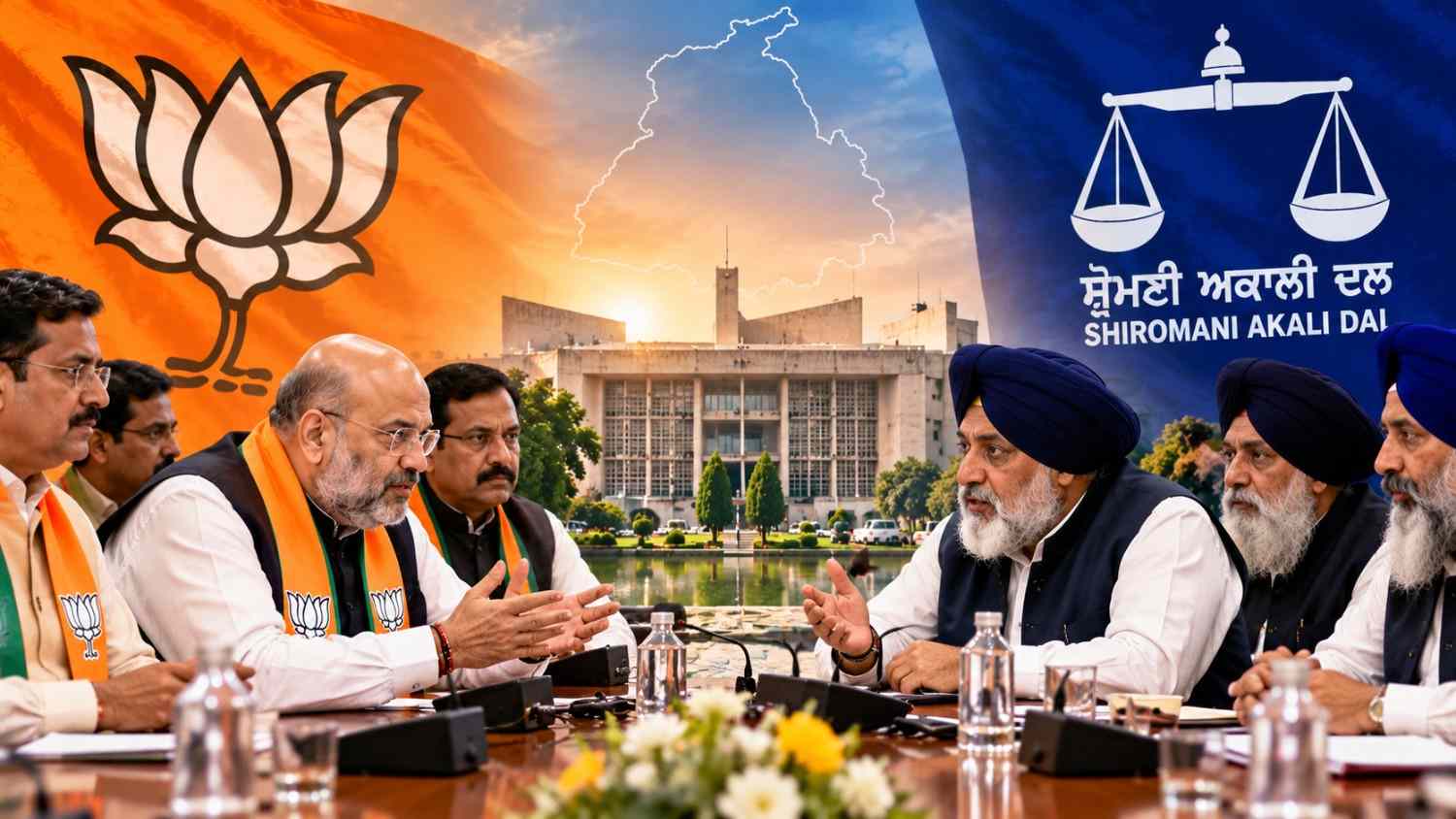 ਪੰਜਾਬ ਦੀ ਸਿਆਸਤ ਵਿੱਚ ਨਵੀਂ ਹਲਚਲ: ਭਾਜਪਾ ਤੇ ਅਕਾਲੀ ਦਲ ਦੇ ਮੁੜ ਗੱਠਜੋੜ ਦੀ ਚਰਚਾ ਤੇਜ਼