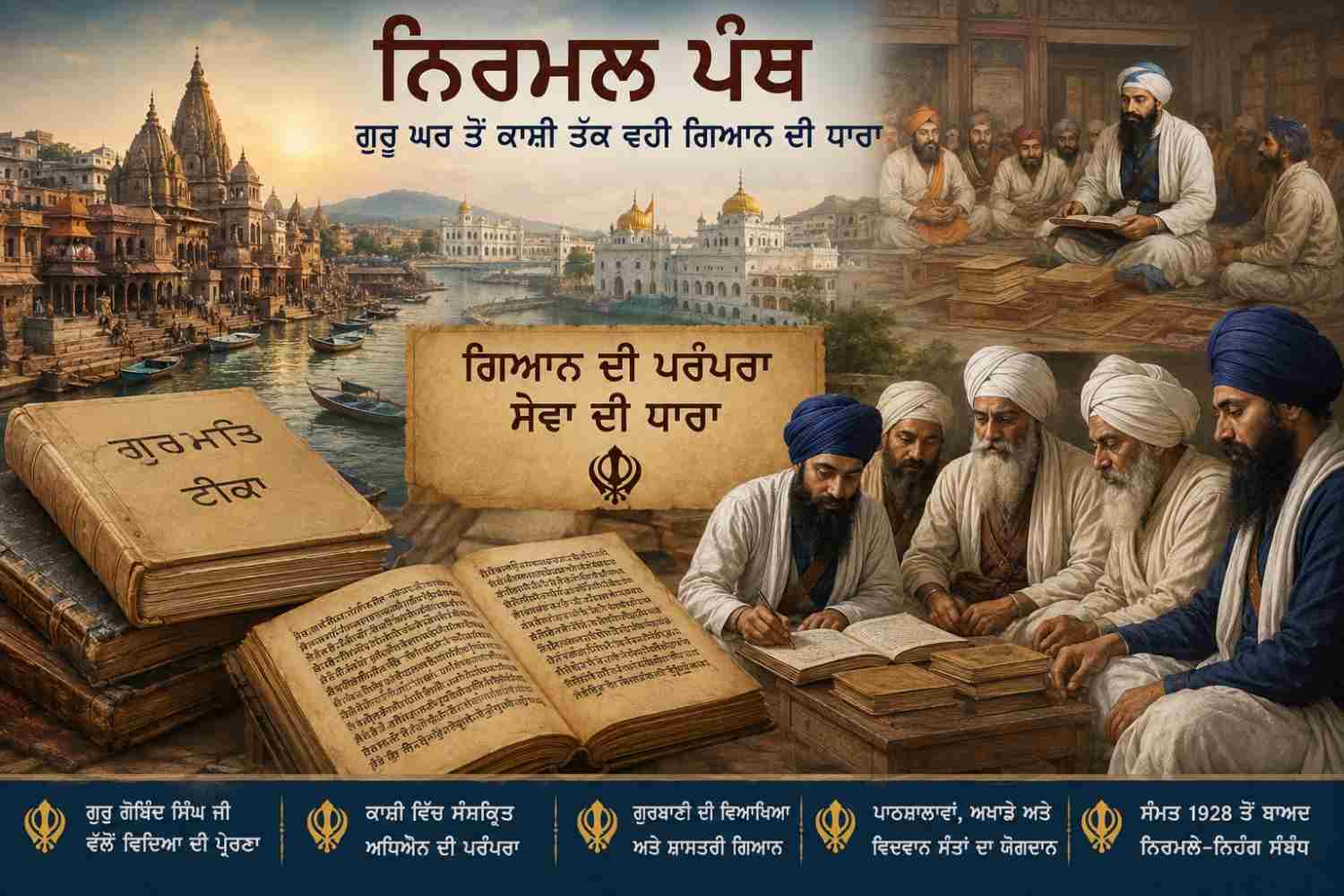 ਨਿਰਮਲ ਪੰਥ: ਗੁਰੂ ਘਰ ਤੋਂ ਕਾਸ਼ੀ ਤੱਕ ਵਹੀ ਗਿਆਨ ਦੀ ਧਾਰਾ