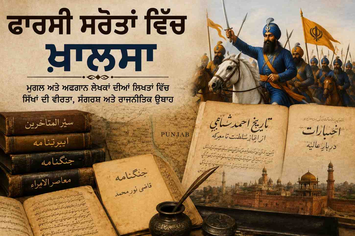 ਫ਼ਾਰਸੀ ਸਰੋਤਾਂ ਵਿੱਚ ਖ਼ਾਲਸਾ: ਵਿਰੋਧੀਆਂ ਦੀਆਂ ਲਿਖਤਾਂ ਵਿੱਚ ਵੀ ਚਮਕਦਾ ਸਿੱਖਾਂ ਦਾ ਇਤਿਹਾਸ