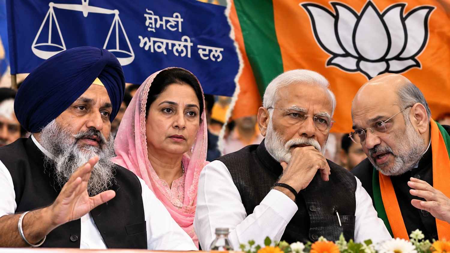 2027 ਦੀਆਂ ਪੰਜਾਬ ਵਿਧਾਨ ਸਭਾ ਚੋਣਾਂ ਤੋਂ ਪਹਿਲਾਂ ਅਕਾਲੀ ਦਲ-ਭਾਜਪਾ ਗੱਠਜੋੜ ਦੀ ਚਰਚਾ ਮੁੜ ਗਰਮ
