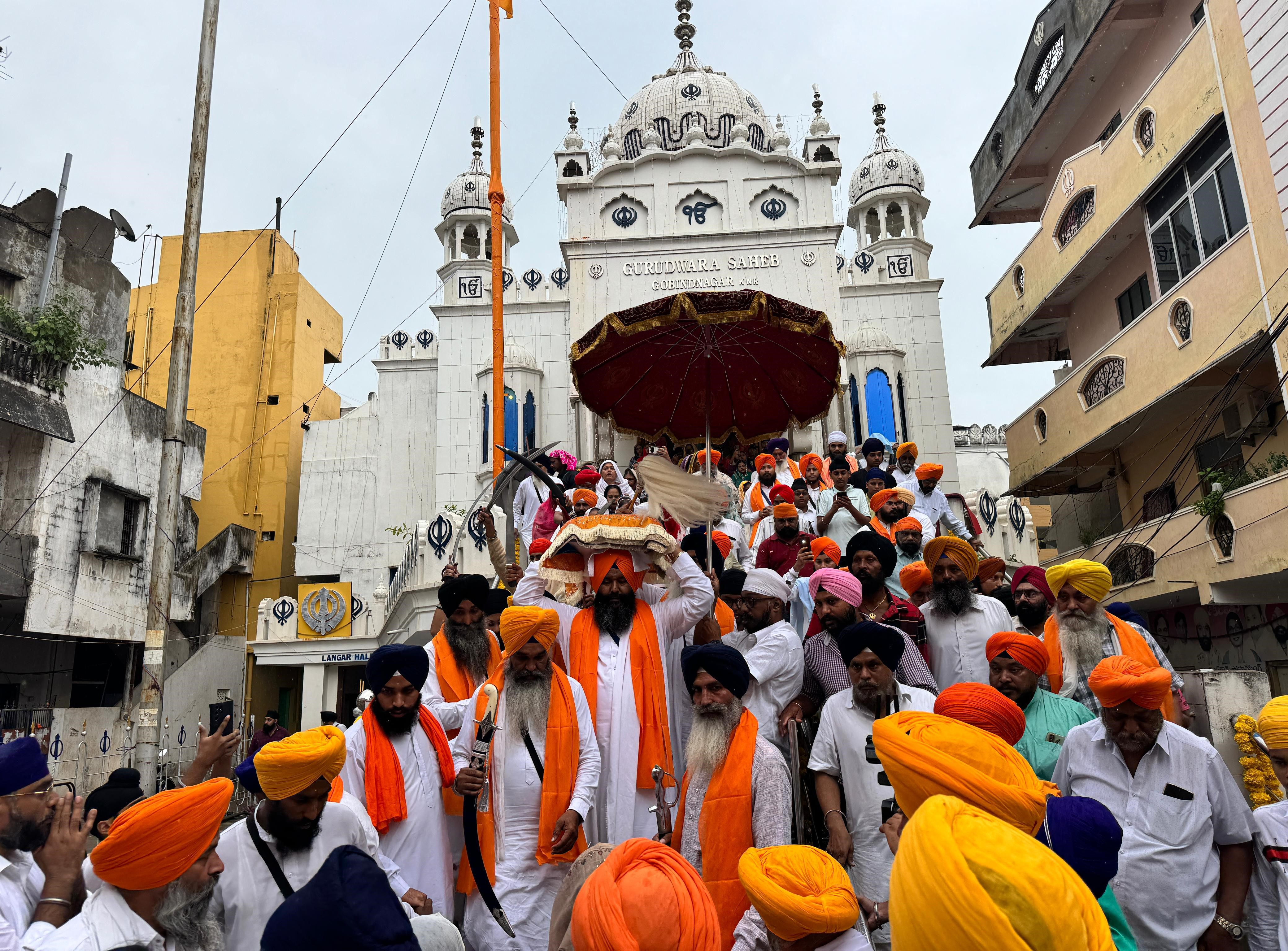 ਅਸਾਮ ਤੋਂ ਆਰੰਭ ਹੋਇਆ ਸ਼ਹੀਦੀ ਨਗਰ ਕੀਰਤਨ ਕਰੀਮ ਨਗਰ ਤੇਲੰਗਾਨਾ ਤੋਂ ਪ੍ਰਯਾਗਰਾਜ ਲਈ ਰਵਾਨਾ