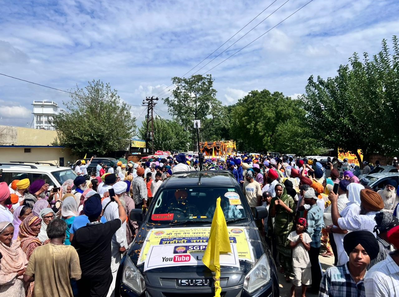 ਆਸਾਮ ਤੋਂ ਆਰੰਭ ਹੋਇਆ ਸ਼ਹੀਦੀ ਨਗਰ ਕੀਰਤਨ ਮਹਿੰਗਾਪੁਰ ਤੋਂ ਗੁਰਦੁਆਰਾ ਦਮਦਮਾ ਸਾਹਿਬ ਪੂਰਨਪੁਰ ਲਈ ਰਵਾਨਾ