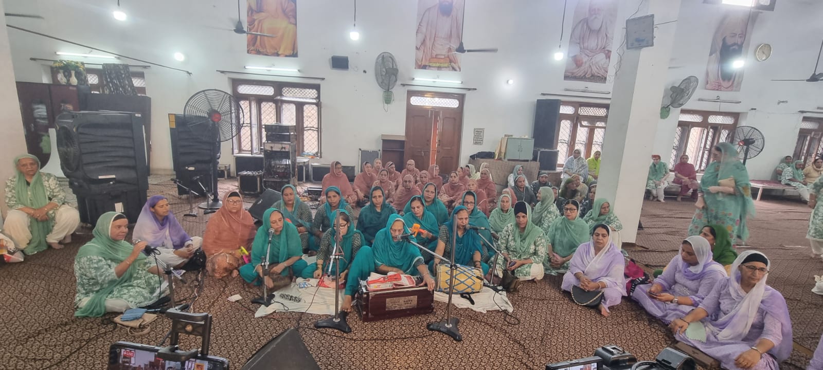 ਇਤਿਹਾਸਕ ਗੁਰਦੁਆਰਾ ਚਰਨ ਕਮਲ ਸਾਹਿਬ ਜਲੰਧਰ ਵਿਖੇ ਇਸਤਰੀ ਸਤਿਸੰਗ ਸਮਾਗਮ