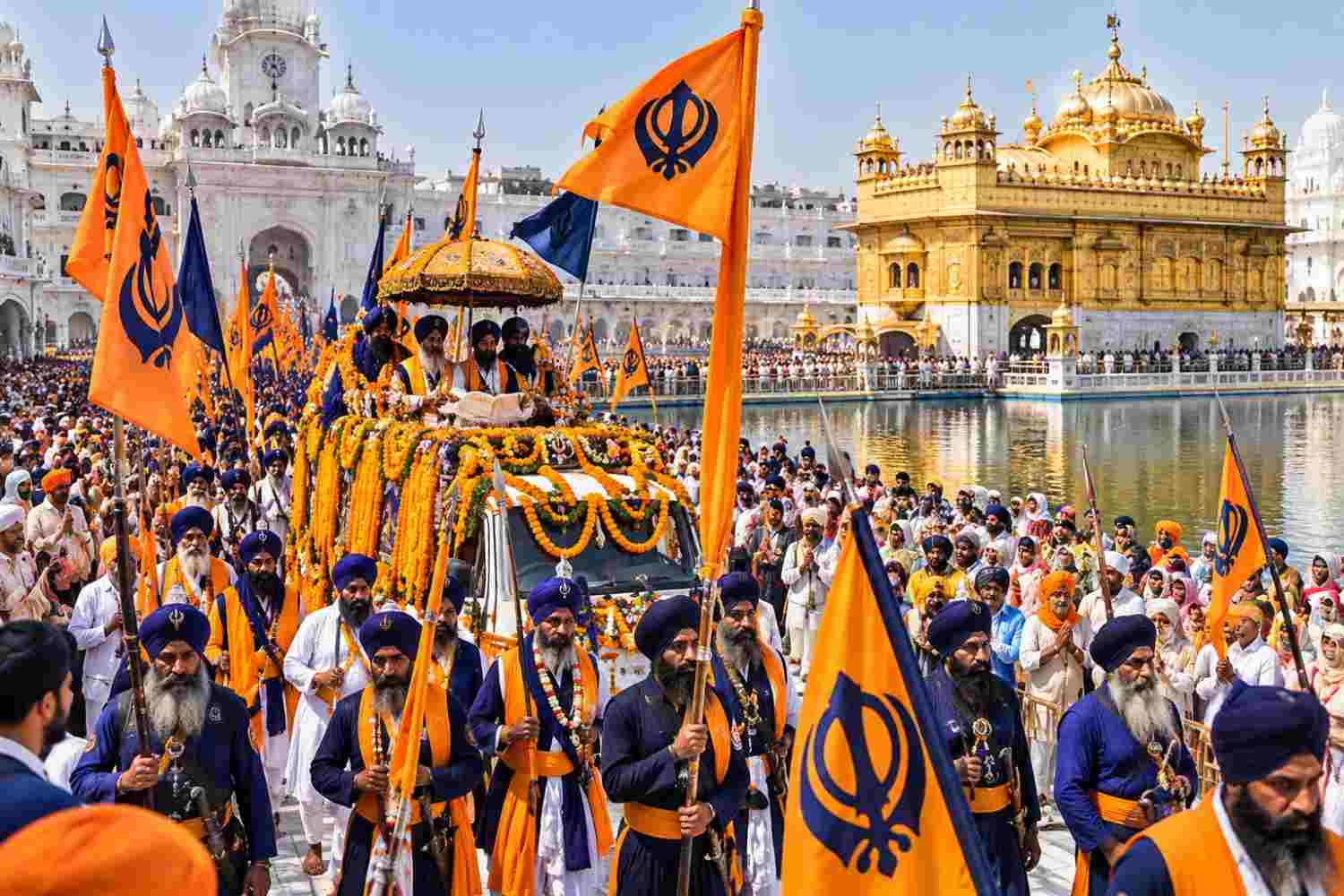 ਮੀਰੀ-ਪੀਰੀ ਖ਼ਾਲਸਾ ਮਾਰਚ ਸ੍ਰੀ ਅਕਾਲ ਤਖ਼ਤ ਸਾਹਿਬ ਵਿਖੇ ਸੰਪੂਰਨ