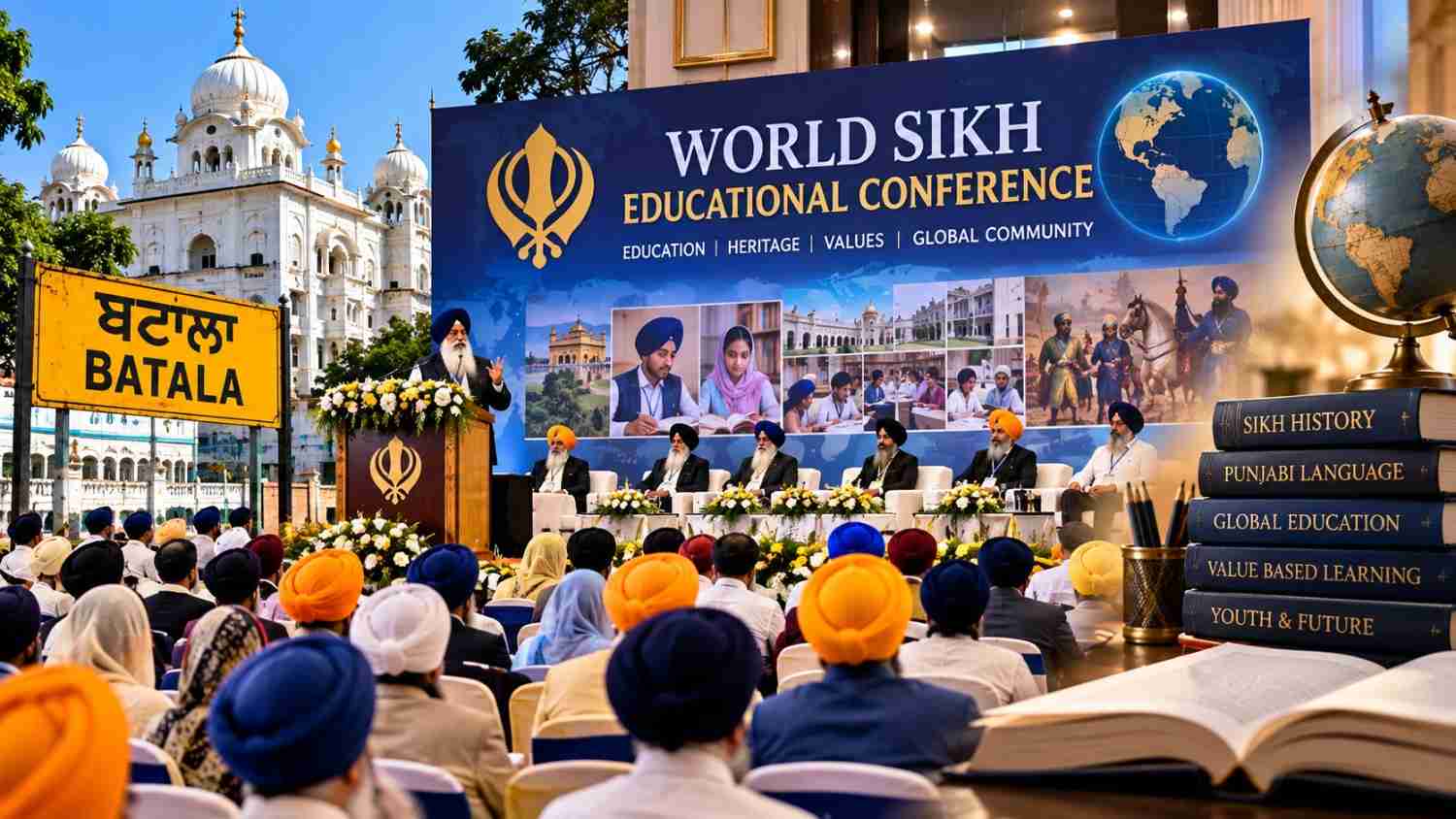 ਬਟਾਲਾ ਵਿੱਚ ਵਿਸ਼ਵ ਸਿੱਖ ਵਿਦਿਅਕ ਕਾਨਫਰੰਸ: ਸਿੱਖ ਸਿੱਖਿਆ ਦੇ ਭਵਿੱਖ ’ਤੇ ਹੋਵੇਗਾ ਮੰਥਨ