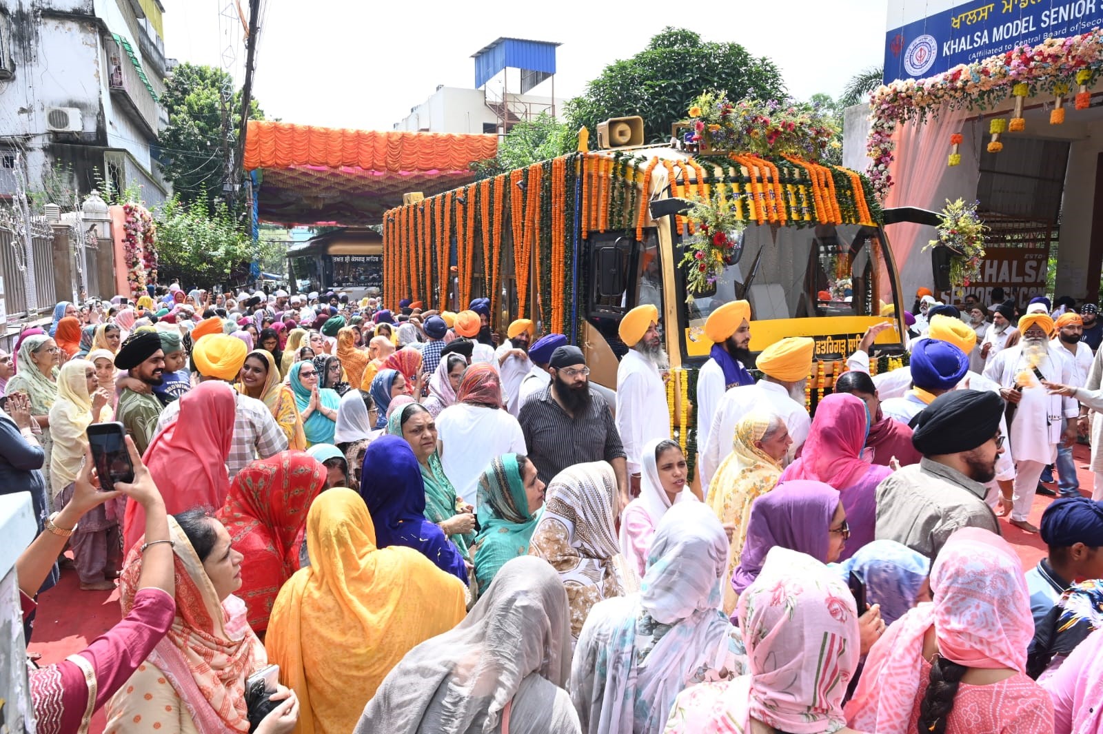 ਆਸਾਮ ਤੋਂ ਆਰੰਭ ਹੋਇਆ ਸ਼ਹੀਦੀ ਨਗਰ ਕੀਰਤਨ ਕਲਕੱਤੇ ਤੋਂ ਆਸਨਸੋਲ ਲਈ ਰਵਾਨਾ
