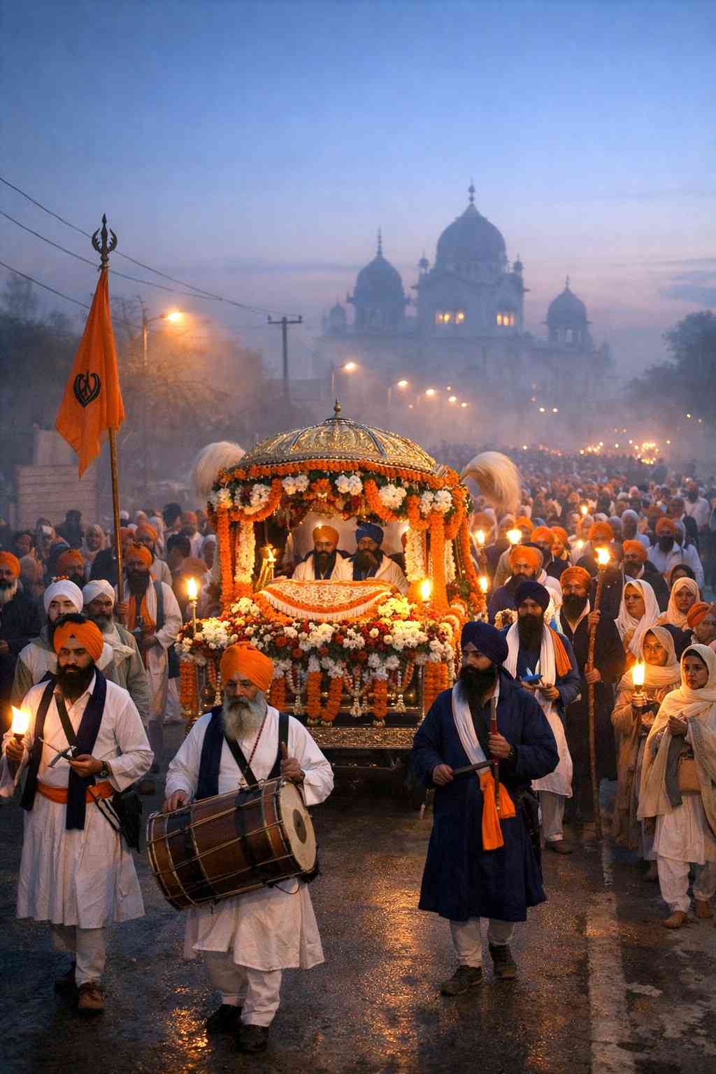 ਸਿੱਖ ਸੰਸਥਾਵਾਂ ਦੀ ਮਾਣਮੱਤੀ ਪਹਿਲਕਦਮੀ... ਟ੍ਰੈਫਿਕ ਜਾਮ ਤੋਂ ਬਚਣ ਲਈ ਨਗਰ ਕੀਰਤਨ ਅਮ੍ਰਿਤ ਵੇਲੇ ਕੱਢਣ ਦਾ ਫੈਸਲਾ